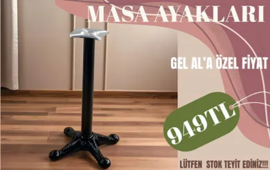 Döküm Ayak Ara Borulu