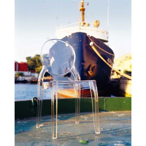 elizabeth Elizabeth polikarbon sandalye beyaz sandalye transparan