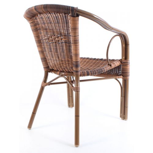 Sedef Alüminyum rattan sandalye