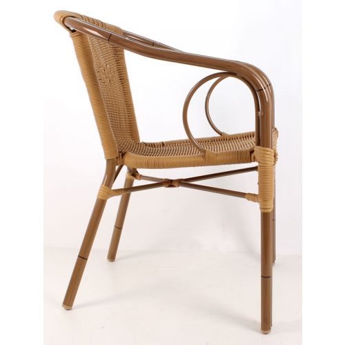 Sedef Alüminyum rattan sandalye